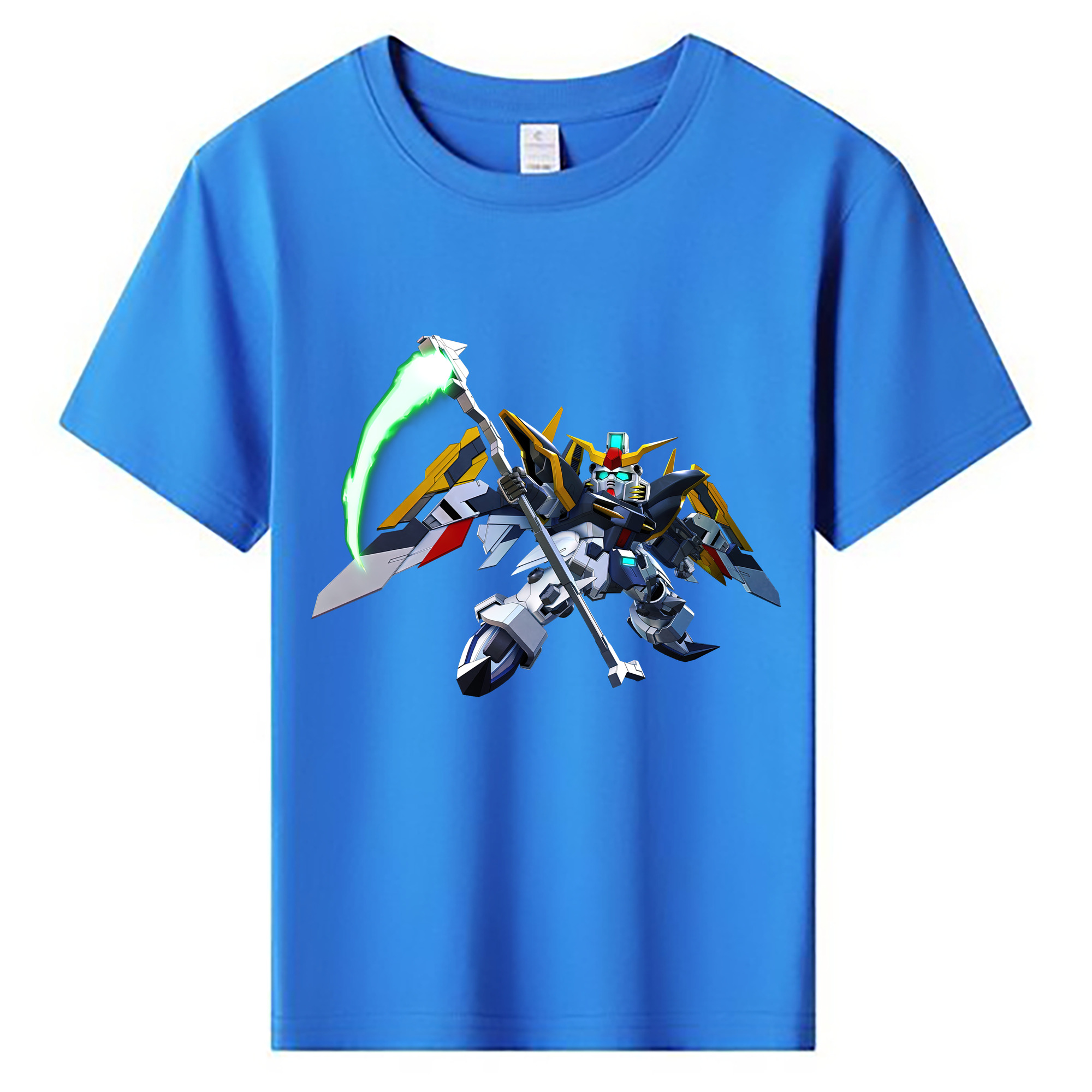 （画像用） 機動戦士ガンダム Mobile Suit Gundam 綿100％キッズTシャツ（フロントプリント）